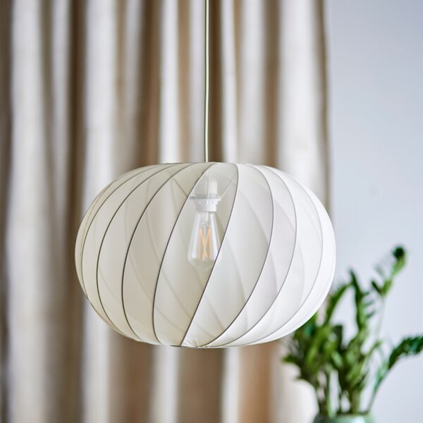 Bloomingville Béžové závěsné světlo Piola 50 cm