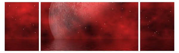 Obraz - Měsíc na hladině (170x50 cm)