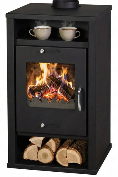VICTORIA krbová kamna DELUXE - erná