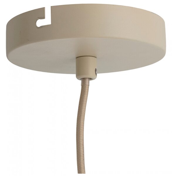 Bloomingville Béžové závěsné světlo Piola 50 cm