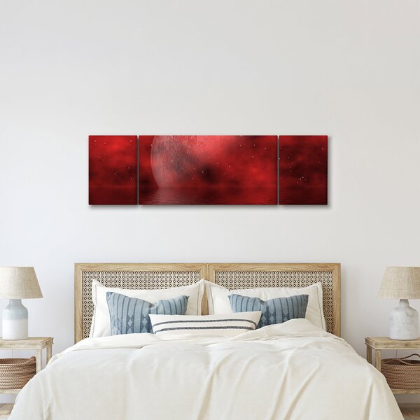 Obraz - Měsíc na hladině (170x50 cm)