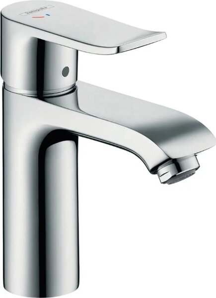 Hansgrohe umyvadlová baterie Metris 110 CoolStart s odtokovou soupravou s táhlem, chrom, 1 ks