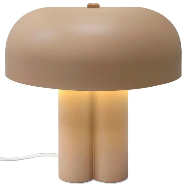 Nordlux Světle hnědá kovová stolní lampa Sandro