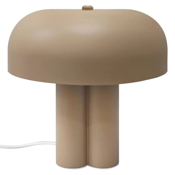 Nordlux Světle hnědá kovová stolní lampa Sandro