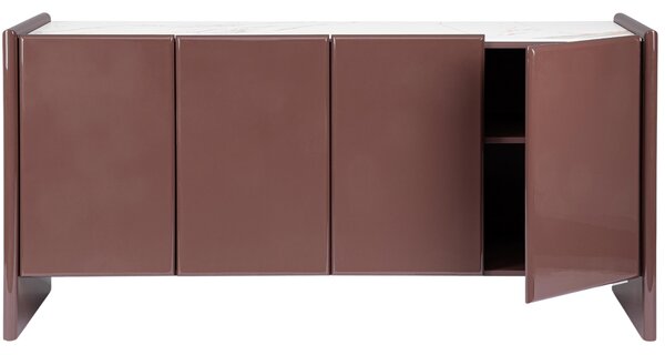 Bizzotto Terakotová komoda Otilia 163 x 45 cm s keramickou deskou