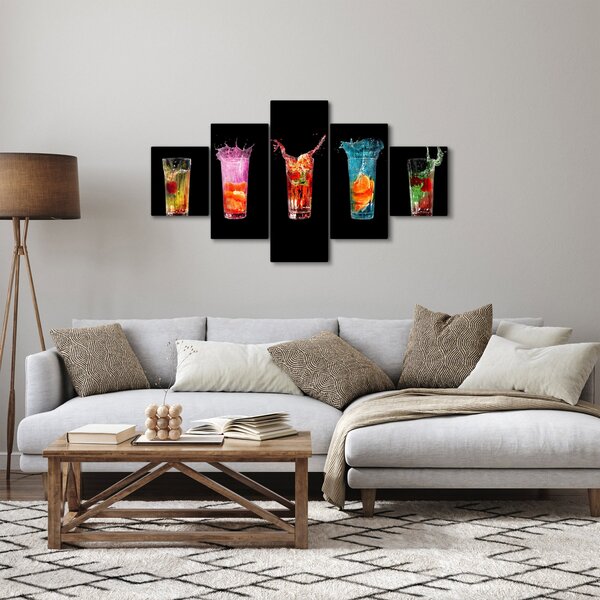Obraz nápojů (125x70 cm)