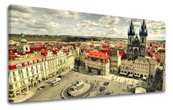 Obraz na stěnu Panoráma MĚSTO PRAHA XOBCZ001E13