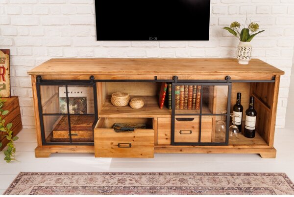 Massive home | Tv stolek lowboard Heritage 160 cm borovice