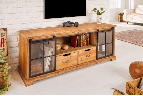 Massive home | Tv stolek lowboard Heritage 160 cm borovice