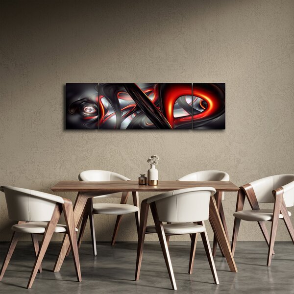 Obraz abstrakce (170x50 cm)