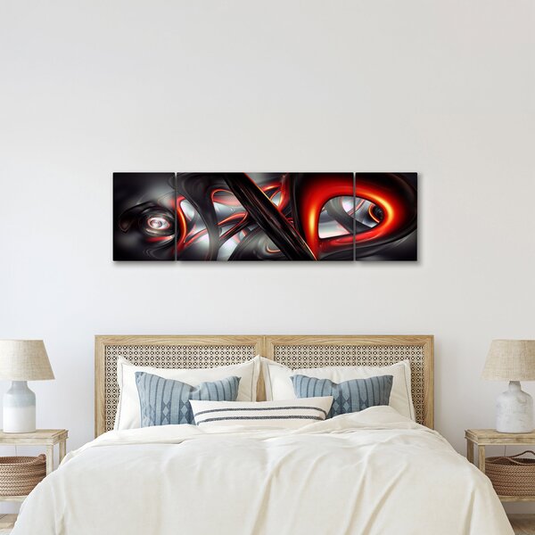 Obraz abstrakce (170x50 cm)
