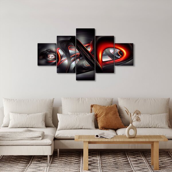 Obraz abstrakce (125x70 cm)
