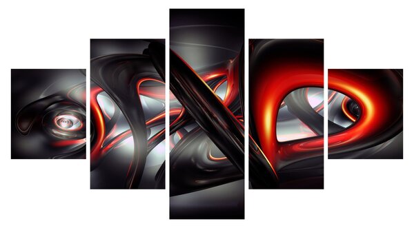 Obraz abstrakce (125x70 cm)