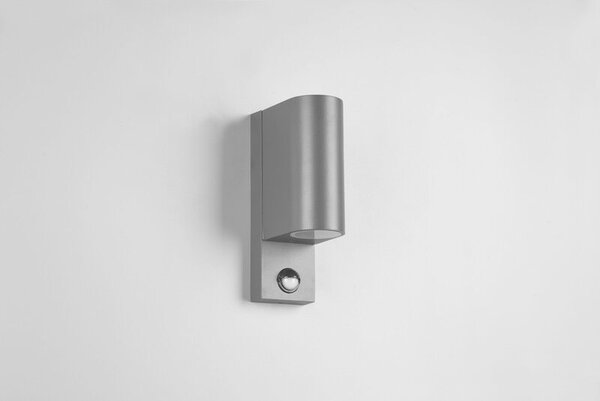 TRIO 214260242 ROYA exteriérové nástěnné svítidlo se senzorem 2xGU10 V220mm IP44 antracit