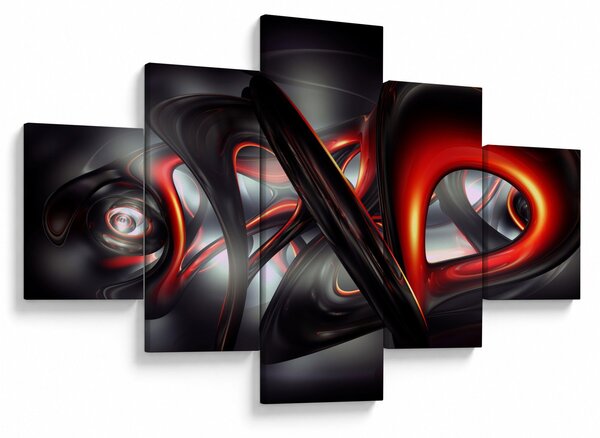 Obraz abstrakce (125x70 cm)