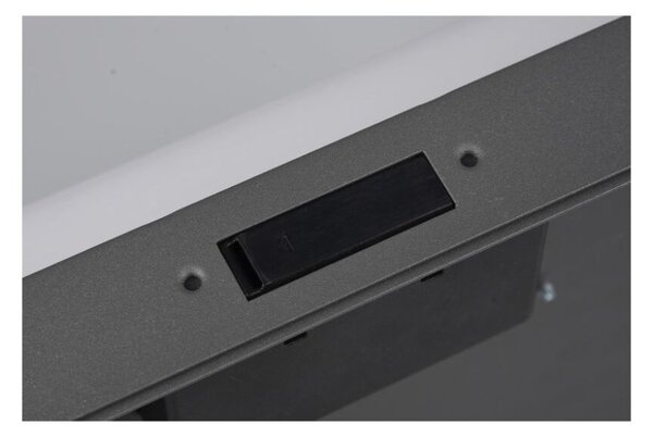 TRIO 677860142 WITHAM exteriérové stropní svítidlo SMD LED V100mm 14W/1550lm 2300+3000+4000K IP54 antracit