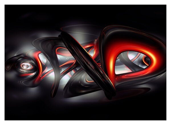 Obraz abstrakce (70x50 cm)