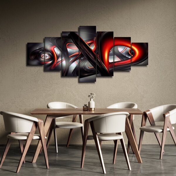 Obraz abstrakce (210x100 cm)