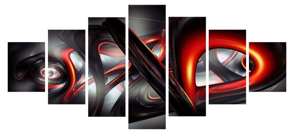 Obraz abstrakce (210x100 cm)