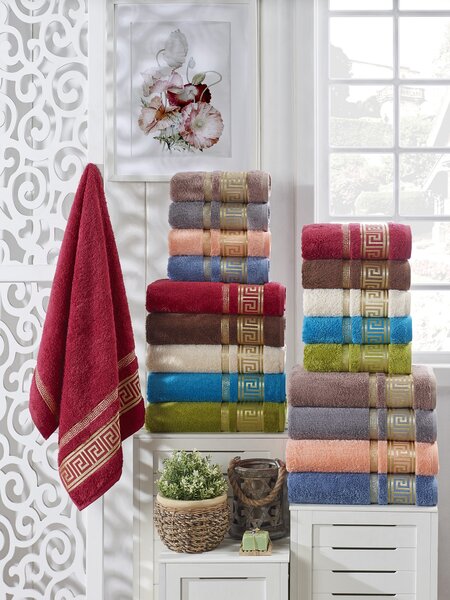 Stanex Bambusové ručníky a osušky ROME Barva: TMAVĚ HNĚDÁ, Rozměr: Osuška 70 x 140
