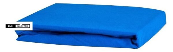 Stanex Jersey napínací prostěradlo královsky modré ROZMĚR: (š/d/v) 140 x 200 x 20 cm, Barva: BÍLÉ