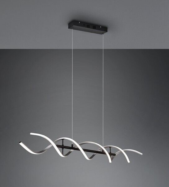 TRIO 341810205 SEQUENCE závěsné svítidlo SMD LED 45W/5600lm 2300+3000+4000K broušený hliník, switchdimmer