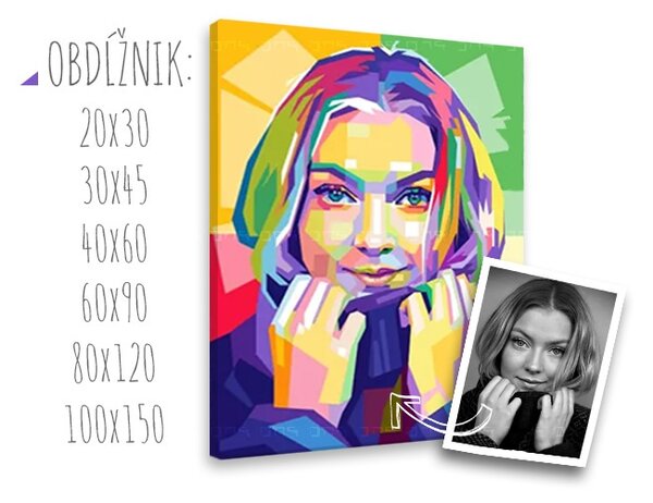 Obraz z fotografie POP Art / Dan Johannson XOBFOTO - DJO