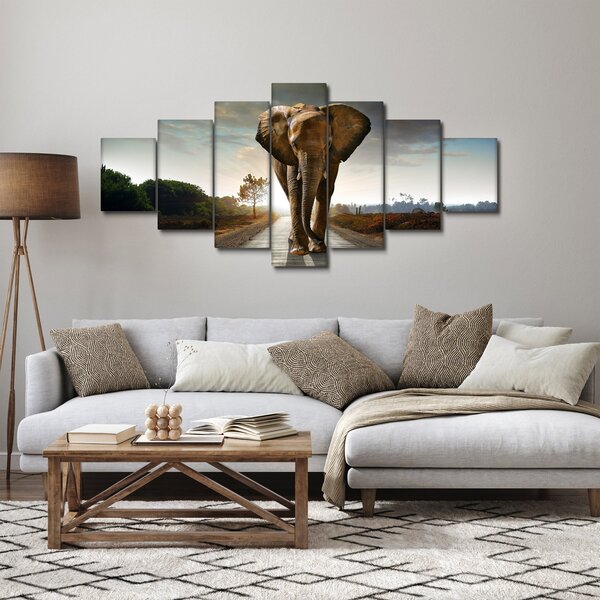Obraz slona (210x100 cm)