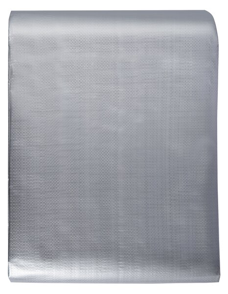 VEVOR plachta PE látková plachta 487,7 x 609,6 cm ochranná plachta 10 mil devná plachta 12 x 12-látková zahradní plachta nepromokavá odolná proti UV záení pro zakrytí obytných automobil motocykl zahradního nábytku hndá stíbrná