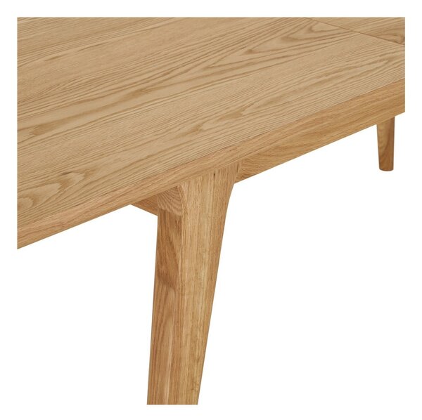 Rozkládací jídelní stůl s přídavnou deskou v dekoru dubu 90x180 cm Darwin – House Nordic