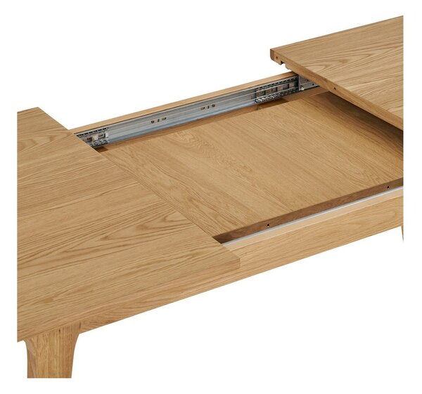 Rozkládací jídelní stůl s přídavnou deskou v dekoru dubu 90x180 cm Darwin – House Nordic
