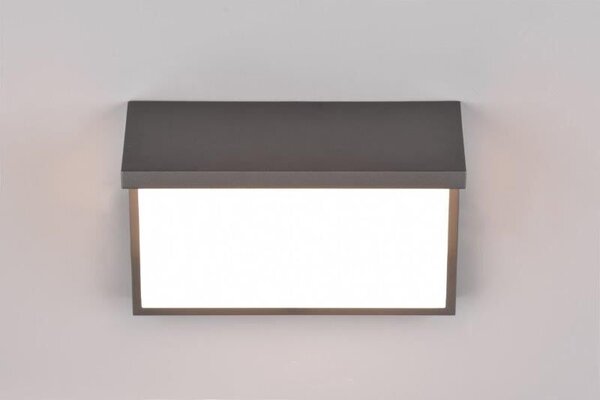 TRIO 240969142 NESTOS venkovní nástěnné svítidlo se senzorem SMD LED 13W/1300lm 3000K IP54 antracitová, bílá