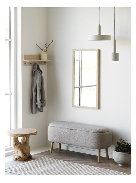 Kulatý odkládací stolek z teakového dřeva ø 40 cm Palena – House Nordic