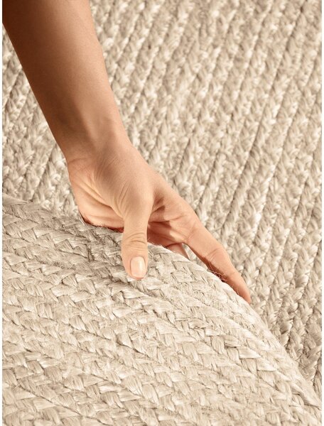 Oboustranný/ručně tkaný jutový koberec ve světle přírodní barvě 160x230 cm Braided – Hanse Home