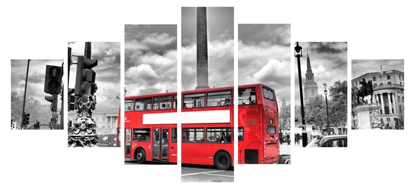 Obraz - Trafalgar Square (210x100 cm)