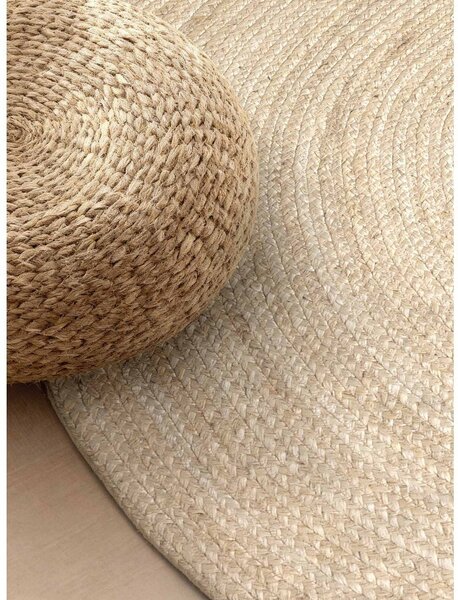 Oboustranný/ručně tkaný jutový koberec ve světle přírodní barvě 160x230 cm Braided – Hanse Home