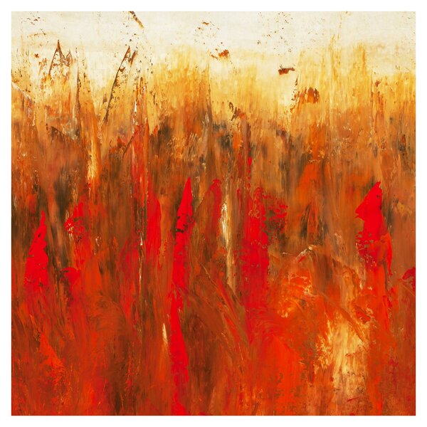 Obraz malované abstrakce (30x30 cm)