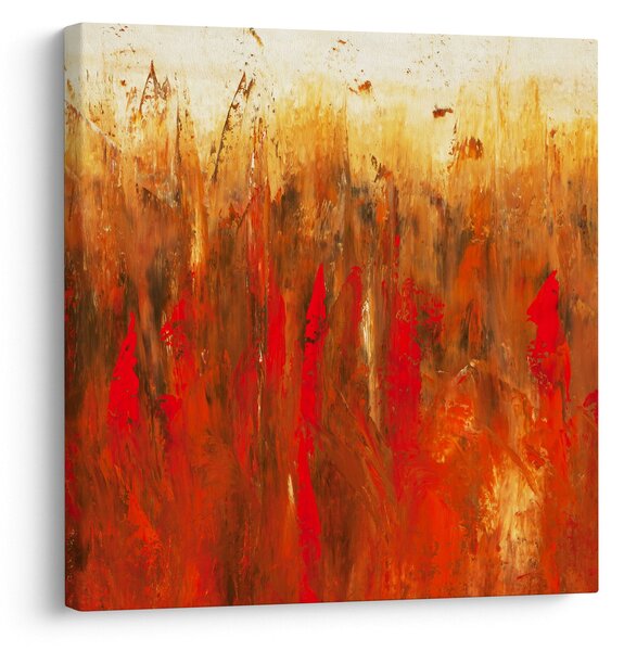 Obraz malované abstrakce (30x30 cm)