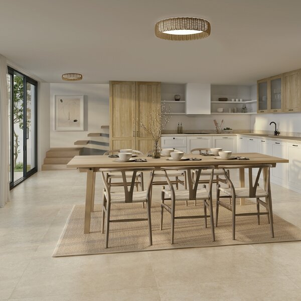 Mantra 8194 Kilimanjaro, ratanové stropní svítidlo LED 36W 2700K/4000K/5000K, průměr 43,5cm