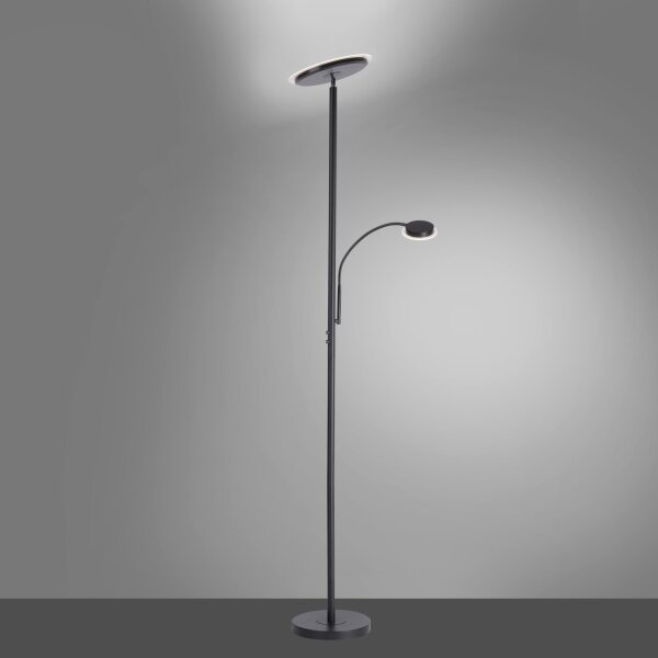 Leuchten Direkt 11709-18 - LED Stmívatelná lampa HANS LED/22W/230V + LED/4W