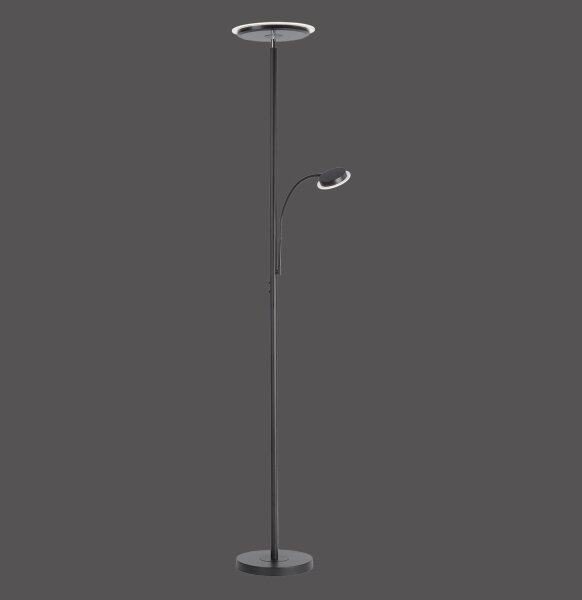 Leuchten Direkt 11709-18 - LED Stmívatelná lampa HANS LED/22W/230V + LED/4W