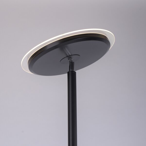 Leuchten Direkt 11709-18 - LED Stmívatelná lampa HANS LED/22W/230V + LED/4W