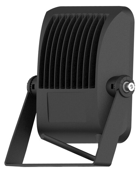 Schrack Venkovní reflektor Capri LED 50W, 6000lm, 4000K, IP65, 17,4x14cm, černá