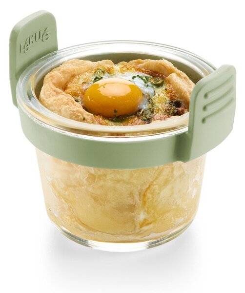 Skleněné formy do horkovzdušné fritézy v sadě 4 ks ø 9,5 cm – Lékué