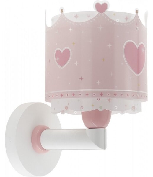 Dalber 61109 - Dětské nástěnné svítidlo LITTLE QUEEN 1xE27/60W/230V