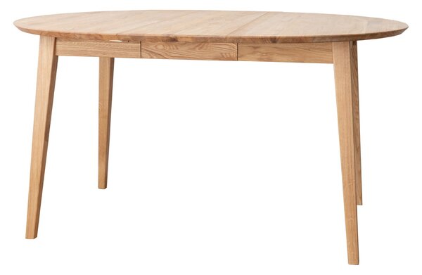 Stůl Orbetello rozkládací, přírodní, masiv dub, 90 - 122 cm