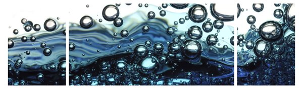 Obraz bublinek (170x50 cm)
