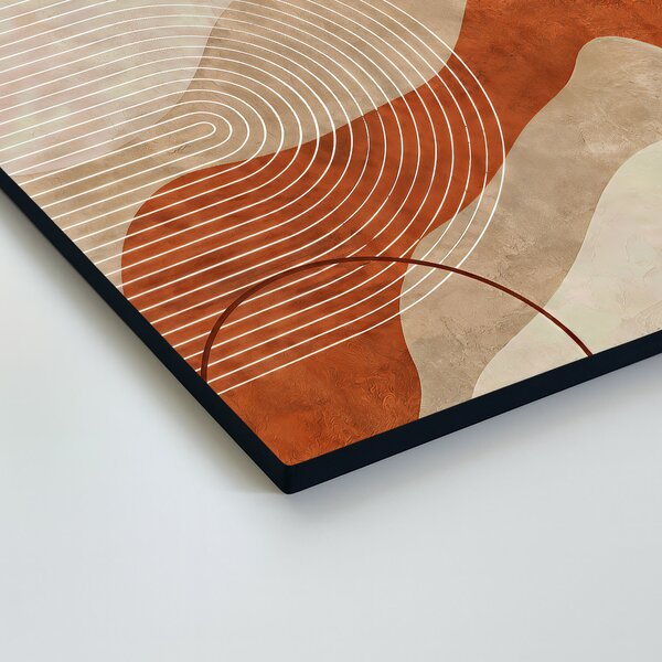 DUBLEZ | Moderní boho obraz - Terra Lines | UV tisk, Premium
