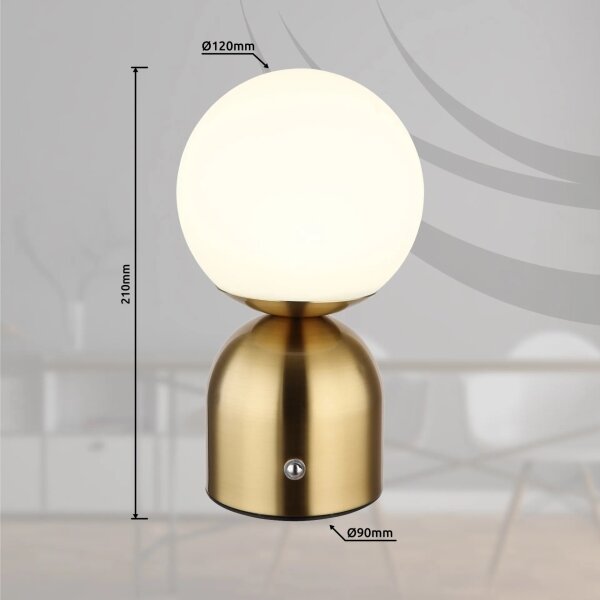Globo 21006M - LED Stmívatelná dotyková stolní lampa JULSY LED/2,5W/3,7V
