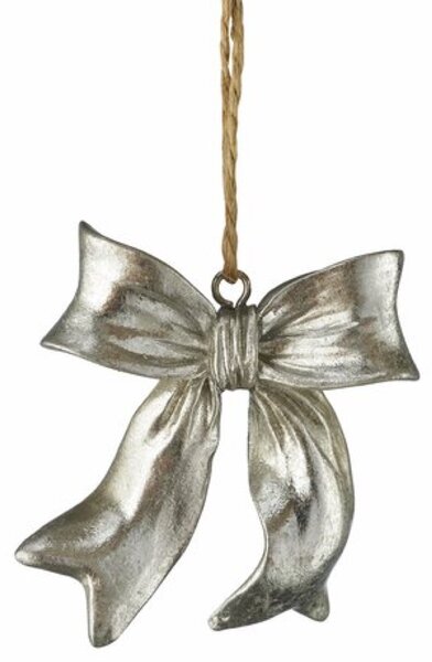 Lene Bjerre Vánoční ozdoba Serafina Bow - Silver LB345